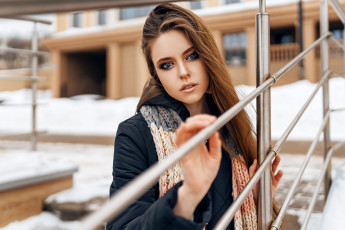 Картинка девушка девушки -unsort+ рыжеволосые+и+другие модель