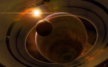 Картинка космос арт планета