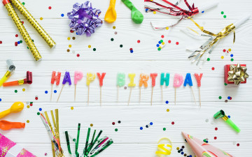 Картинка праздничные день+рождения надпись