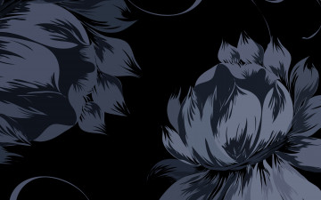 Картинка векторная+графика цветы+ flowers фон цветы