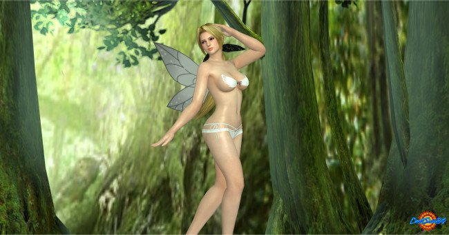 Обои картинки фото 3д графика, эльфы , elves, взгляд, эльфийка, фон