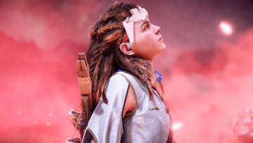 обоя horizon zero dawn, видео игры, horizon, zero, dawn, видеоигры, персонаж, aloy, pc