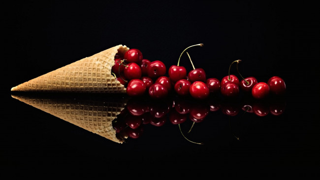 Обои картинки фото еда, вишня,  черешня