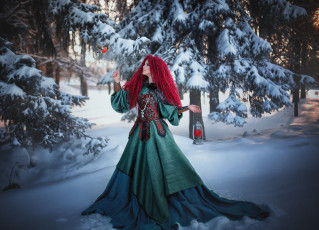 Картинка александра+шимолина девушки -+рыжеволосые+и+разноцветные девушка красивая супер секси няша нежная классная модница лапочка мадам