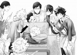 Картинка аниме boku+no+hero+academia моя геройская академия