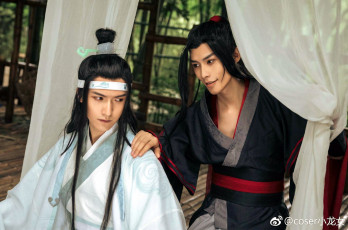 Картинка мужчины -+креатив +косплей лань ванцзи вэй усянь