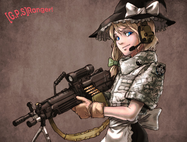 Обои картинки фото аниме, touhou, тоухоу