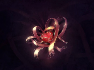 Картинка рисованное -+другое сердце ленты