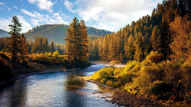 Обои картинки фото payette river, idaho, природа, реки, озера, payette, river