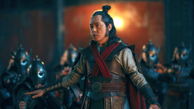 Обои картинки фото avatar,  the last airbender , сериал 2024 – , кино фильмы,  the last airbender, аватар, легенда, об, аанге, сериал, фэнтези, боевик, драма, комедия, ken, leung, commander, zhao