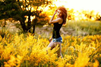 Картинка маргарита+мюрат девушки -+рыжеволосые+и+разноцветные девушка модель