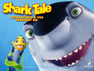 обоя мультфильмы, shark, tale