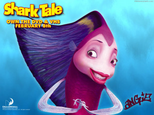 обоя мультфильмы, shark, tale