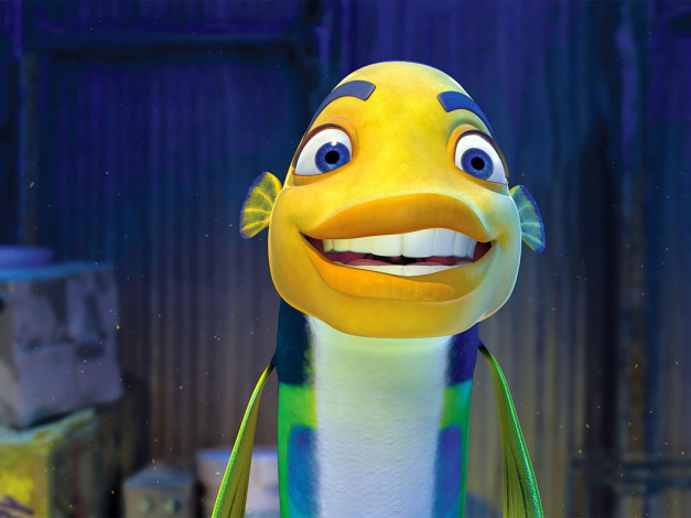Обои картинки фото мультфильмы, shark, tale