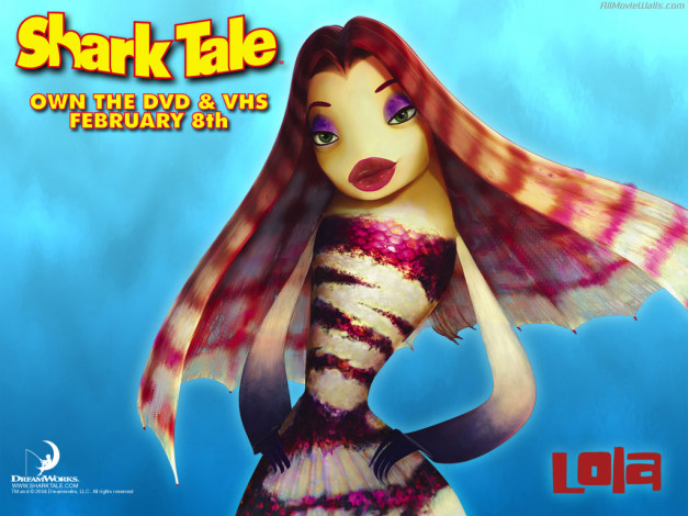 Обои картинки фото мультфильмы, shark, tale