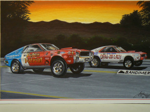 Картинка автомобили рисованные