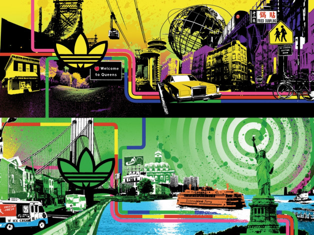 Обои картинки фото бренды, adidas