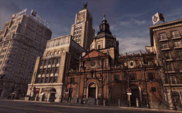 Картинка города улицы площади набережные