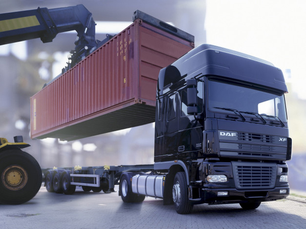 Обои картинки фото автомобили, daf