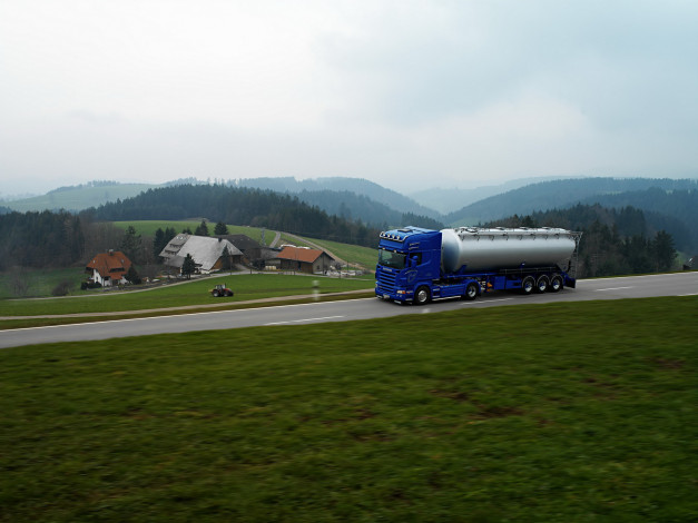 Обои картинки фото автомобили, scania