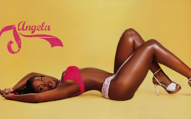 Обои картинки фото Angela Henderson, девушки