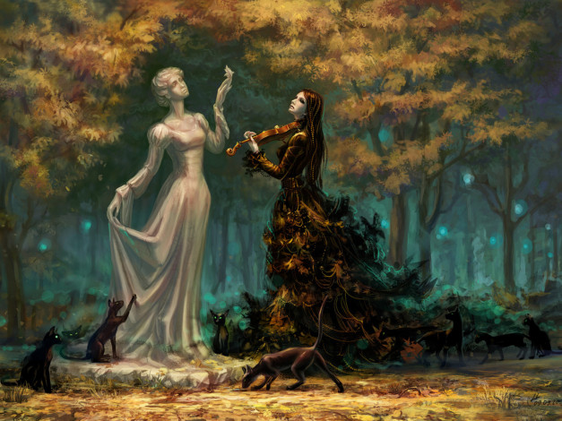 Обои картинки фото фэнтези, девушки