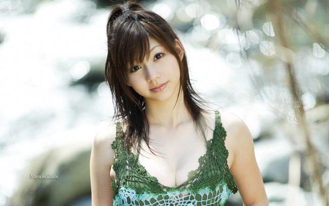 Обои картинки фото Maya Koizumi, девушки