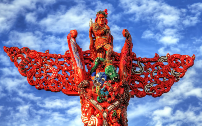 Обои картинки фото pou, kapua, manukau, city, new, zealand, города, памятники, скульптуры, арт, объекты