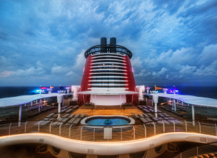 обоя интерьер, каюты, помещения, на, корабле, бассейн, лайнер, палуба