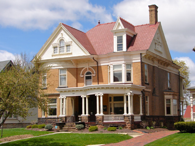 Обои картинки фото города, здания, дома, mansfield, usa