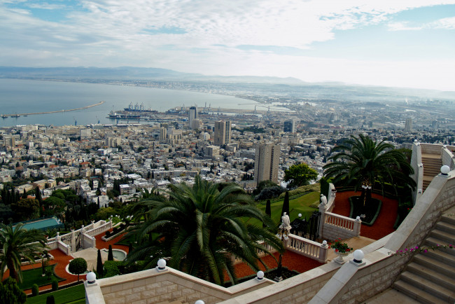 Обои картинки фото хайфа, израиль, города, панорамы