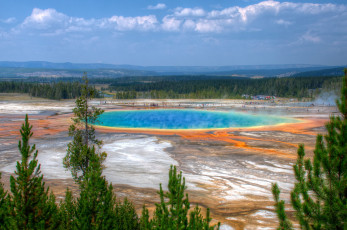 Картинка природа реки озера штат вайоминг сша