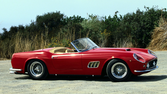 Обои картинки фото ferrari, 250, автомобили, италия, спортивные, s, p, a, гоночные