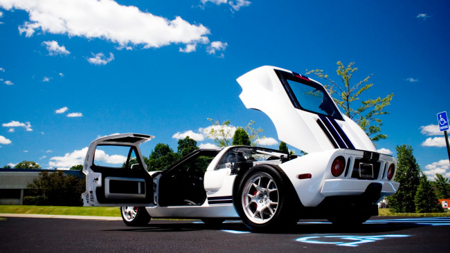 Обои картинки фото ford, gt, автомобили, motor, company, сша