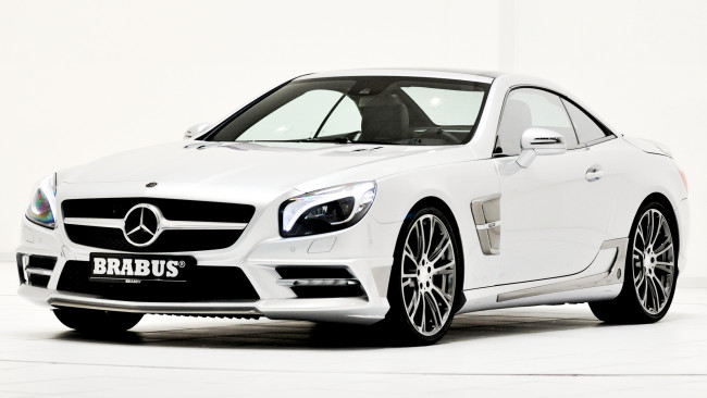 Обои картинки фото mercedes, sl, автомобили, brabus, daimler, ag, германия