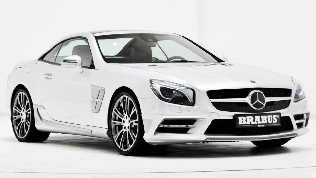 Обои картинки фото mercedes, sl, автомобили, brabus, daimler, ag, германия
