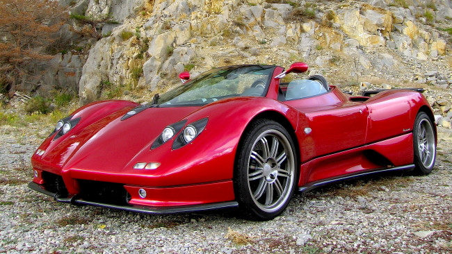 Обои картинки фото pagani, zonda, автомобили, суперкары, automobili, s, p, a, италия