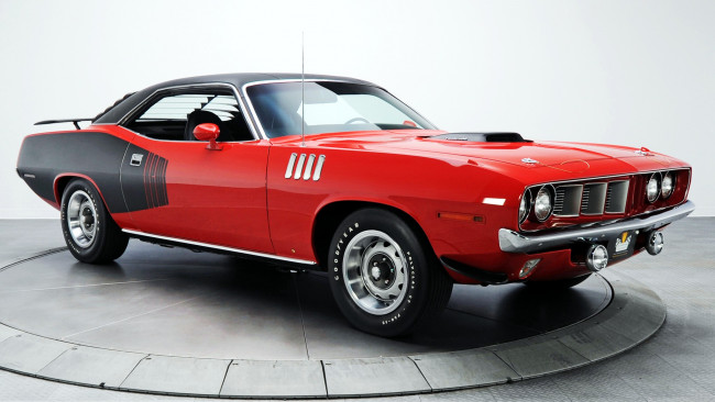 Обои картинки фото plymouth, cuda, автомобили, франция, citroen, psa, peugeot