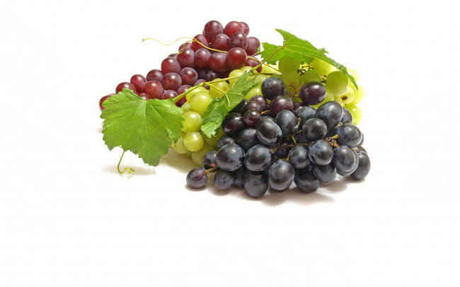 Обои картинки фото еда, виноград