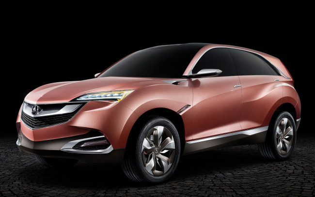 Обои картинки фото автомобили, acura, car, concept, suv-x