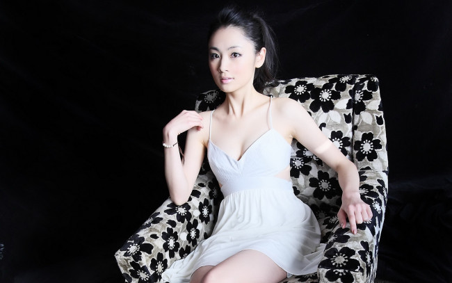 Обои картинки фото Lin Dandan, девушки