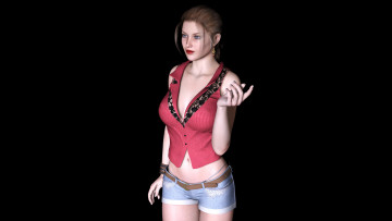 Картинка 3д+графика people+ люди фон взгляд девушка