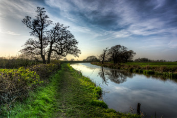 Картинка природа реки озера тропинка берег река