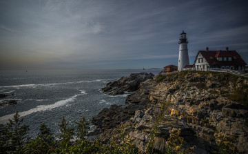 Картинка природа маяки маяк побережье