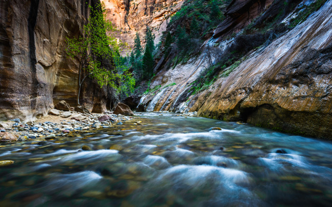 Обои картинки фото природа, реки, озера, горы, лес, река