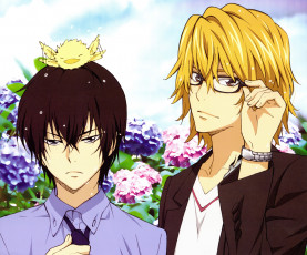 обоя аниме, katekyo hitman reborn, парни