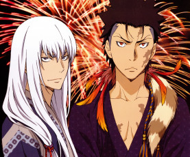 обоя аниме, katekyo hitman reborn, парни