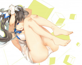 Картинка аниме danmachi гестия