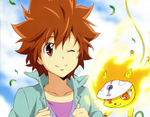 Картинка аниме katekyo+hitman+reborn парень тцунаёши