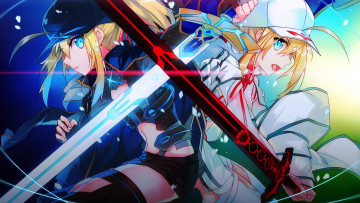 Картинка аниме fate stay+night персонажи